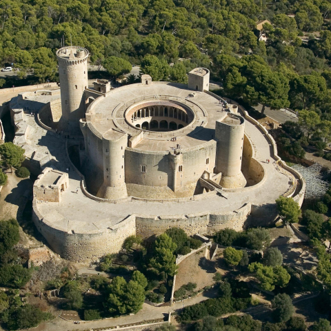 FOTO AÉREA CASTELL DE BELLVER 