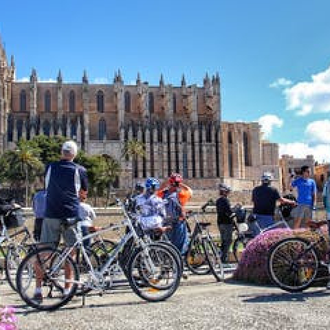 Palma on bike 