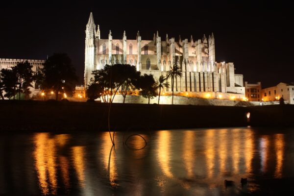 Catedral de Palma de noche