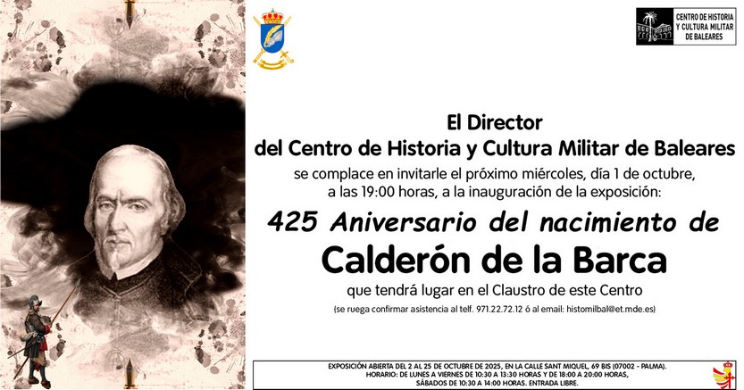 Calderon Barca Palma 2025