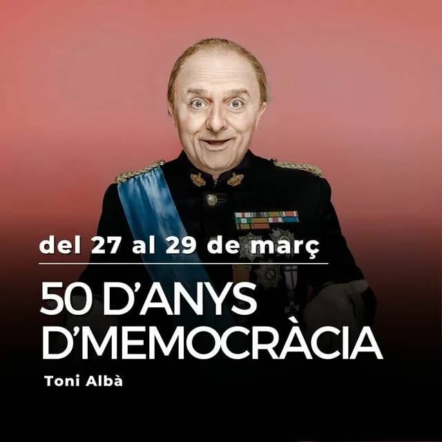 50 D'ANYS D'MEMOCRÀCIA 50 d'anys d'memocràcia teatre del mar